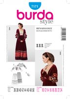 31251-BurdaSchnittmuster7171Renaissancekleid.jpg Burda Schnittmuster 7171 Renaissancekleid