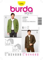 Burda Schnittmuster 7291 Janker