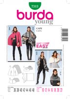 Burda Schnittmuster 7313 Cape