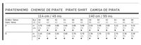 Burda Schnittmuster 7332 Piratenhemd