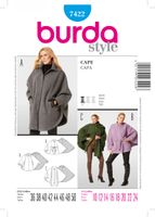 31305-BurdaSchnittmuster7422Cape.jpg Burda Schnittmuster 7422 Cape