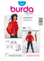 Burda Schnittmuster 7467 Landsknecht