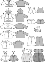 31334-BurdaSchnittmuster7753Puppenkleider.png Burda Schnittmuster 7753 Puppenkleider