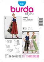 31339-BurdaSchnittmuster7870Dirndl.jpg Burda Schnittmuster 7870 Dirndl