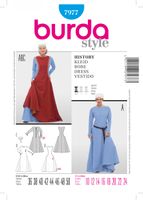 Burda Schnittmuster 7977 Kleid Mittelalter