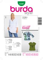 31352-BurdaSchnittmuster8100Tunika.jpg Burda Schnittmuster 8100 Tunika