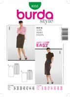 31357-BurdaSchnittmuster8155Rock.jpg Burda Schnittmuster 8155 Rock