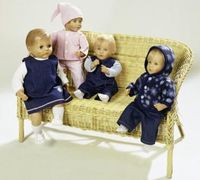 Burda Schnittmuster 8591 Puppenkleider