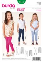 Burda Schnittmuster 9415 Legging