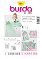 Burda Schnittmuster 9479 Babyausstattung