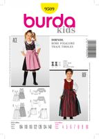Burda Schnittmuster 9509 Dirndl