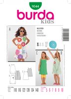Burda Schnittmuster 9544 Kleid
