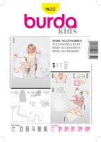 Burda Schnittmuster 9635 Baby Accessoires