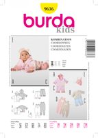 Burda Schnittmuster 9636 Kombination