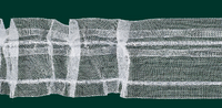 Gardinenband Universalband 50mm volltransparent variabel