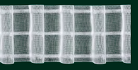 Gardinenband Wellenband volltransparent 1