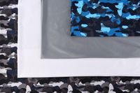 Kreativstoff Elastic Bademodenstoff uni grau