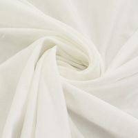Kreativstoff Elastic Bademodenstoff uni weiß