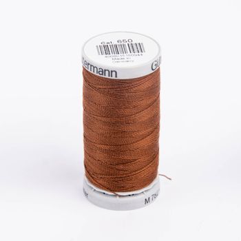 Möbelstoffgarn Nähfaden Nähgarn Extra Stark Gütermann Farbnr. 650 rost 100 Meter/Spule