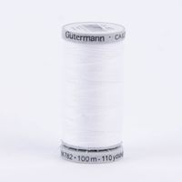 32521-Zierstichfaden-Farbnr--800-Guetermann-100-Met.jpg Möbelstoffgarn Nähfaden Nähgarn Extra Stark Gütermann Farbnr. 800 weiß 100 Meter/Spule