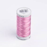 Nähgarn Stickgarn Metalleffekt-Faden Farbnr. 7012 rosa 500 Meter/Spule