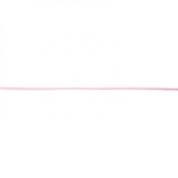 Gummi Band Kordel rund rosa 3mm Stärke