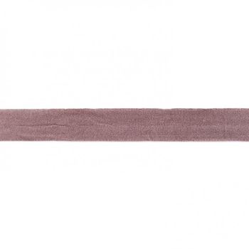 Gummi Schrägband extra weich grau Breite: 2cm