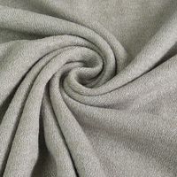 Strickjersey mit Glitzereffekt silbergrau 140cm