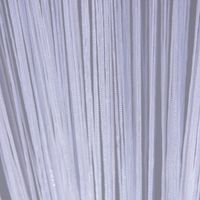 Fadenvorhang Türvorhang Fadengardine 100x250cm Waterfall weiß