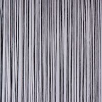 Fadenvorhang Türvorhang Fadengardine 100x250cm Waterfall schwarz