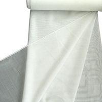 Gardinenstoff Stores Strukturoptik creme mit Bleiband 180cm hoch