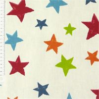 Dekostoff Superstar Paintbox Sterne 137cm