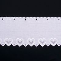 34348-Scheibengardine-Batist-mit-Stickerei-weiss-_1.jpg Scheibengardine Batist mit Stickerei weiß 27cm hoch