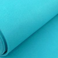 Bastelfilz einfarbig türkis 45cm Breite 4mm Stärke