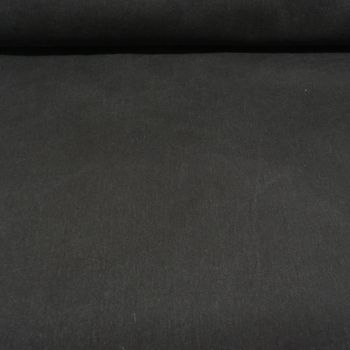 Jeans Stretch Stoff 11OZ schwarz washed 1.4m Breite