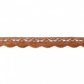 Spitze Zierband braun Breite: 2cm