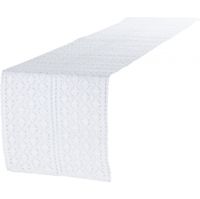 36057-Tischlaeufer-Mirthe-Haekel-weiss-30x140cm_1.jpg Tischläufer Mirthe Häkel weiß 30x140cm