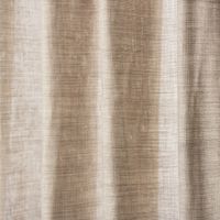 Ösenschal Fertiggardine Scandia Leinenoptik taupe/grau 245x137cm