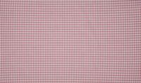 Baumwollstoff kariert weiß altrosa 2mm 1.4m Breite