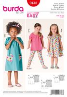 Burda Schnittmuster 9438 Kleid & Shirt