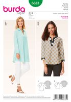 Burda Schnittmuster 6633 Tunika