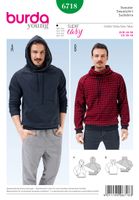 Burda Schnittmuster 6718 Sweater