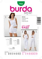 Burda Schnittmuster 7966 Hose
