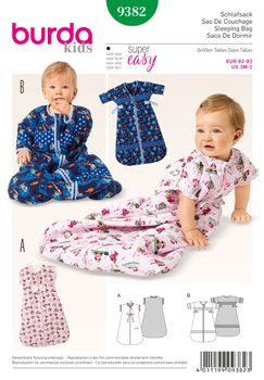 Burda Schnittmuster 9382 Schlafsack