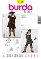 Burda Schnittmuster 2452 Pirat