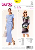 Burda Schnittmuster 6639 Kleid