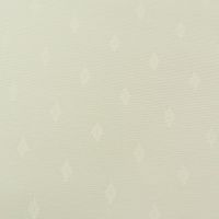 Tischdeckenstoff Damast Teflonbeschichtung Rauten creme 3.20m Breite