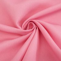 Halbpanama Dekostoff Baumwollstoff sanforisiert uni rosa 1.40m breit