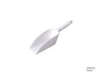 Servierschaufel Keramik klein weiß 13x3cm