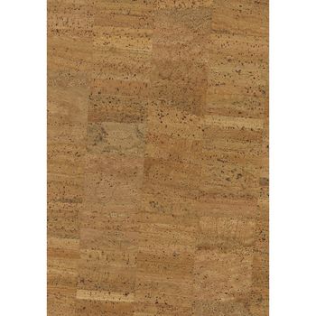 Rayher Korkstoff Natur braun 0.8mm 45x30cm gerollt